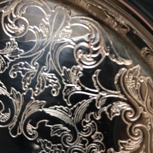 Wm A Rogers Silverplate on copper dishes - Picture 11 of 11